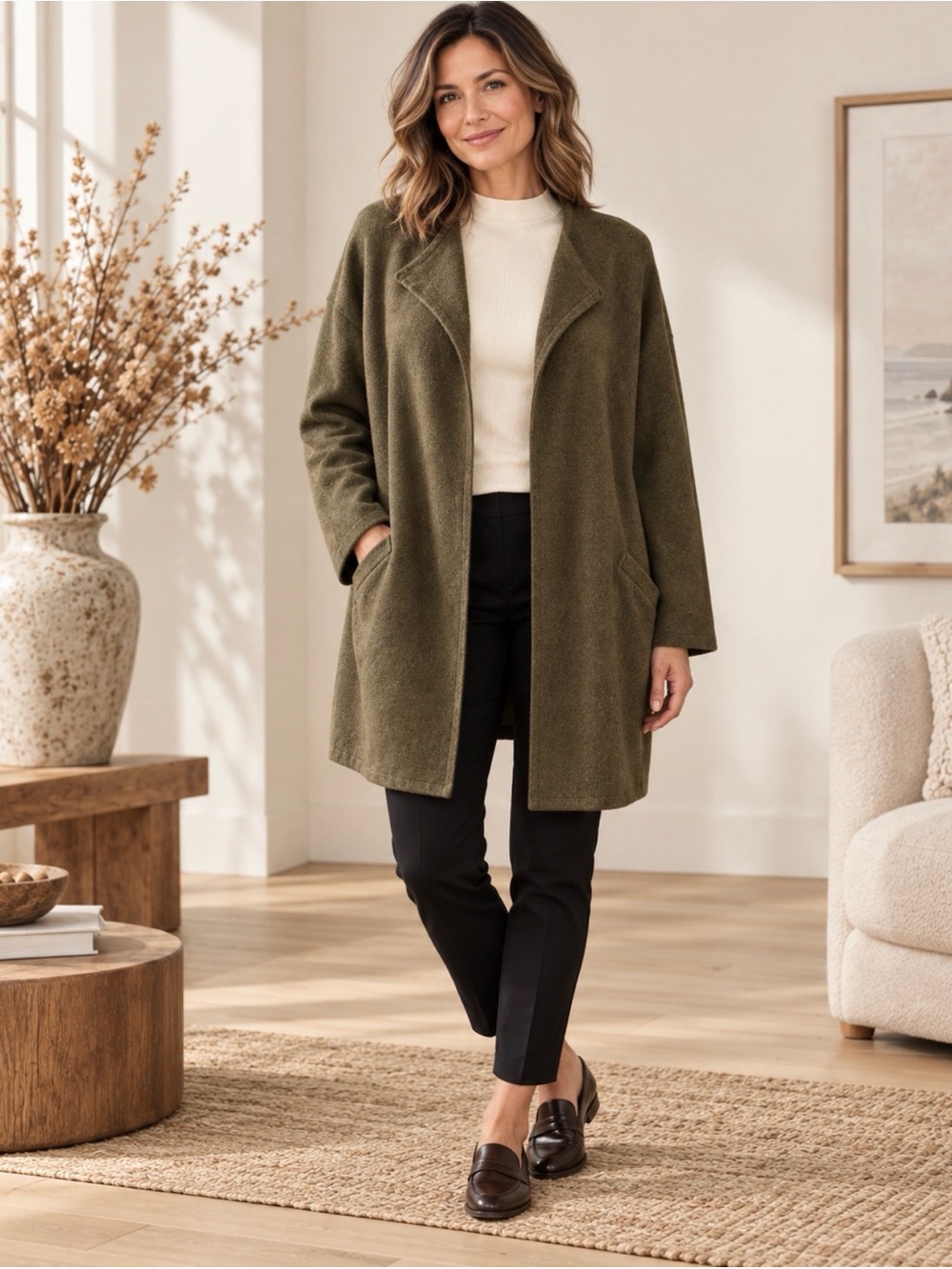 J.Crew XXS green open cardigan jacket